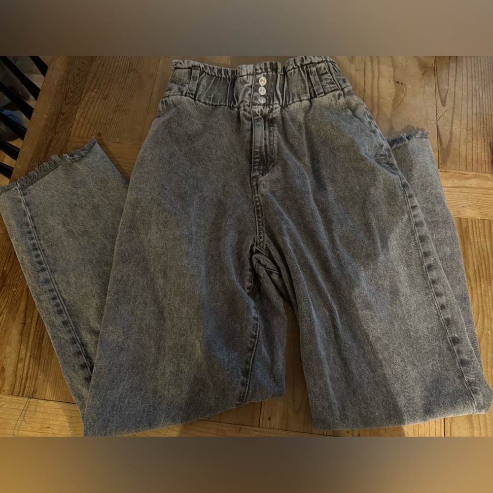 ZARA paper bag jeans